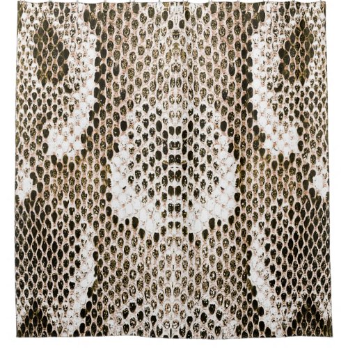 python skin snake pattern animal skin pattern de shower curtain