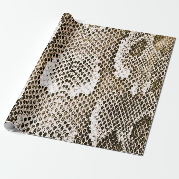 Snakeskin wrapping outlet paper