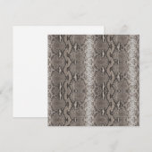 Python Snake Skin Animal Print (Front/Back)