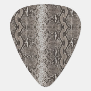 Python Snake Skin Animal Print Guitar Pick