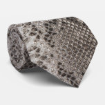 Python Snake Skin Animal Print Neck Tie