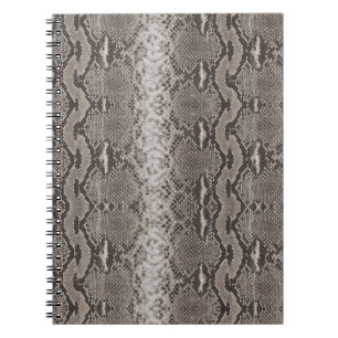 Python Snake Skin Animal Print Notebook