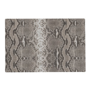 Python Snake Skin Animal Print Placemat