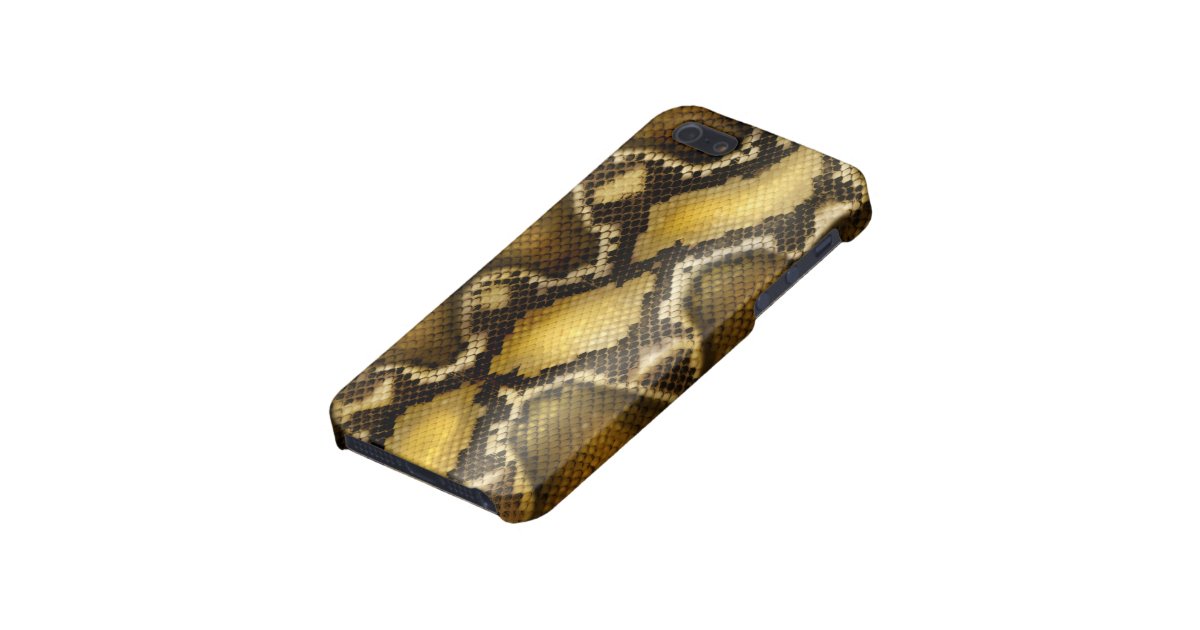 Python Snake Skin Case For iPhone SE/5/5s | Zazzle