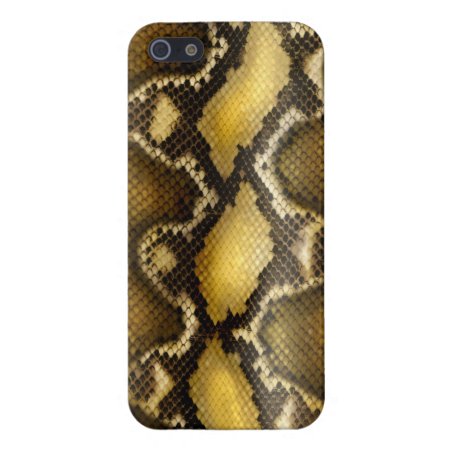 Python Snake Skin Case For Iphone Se/5/5s