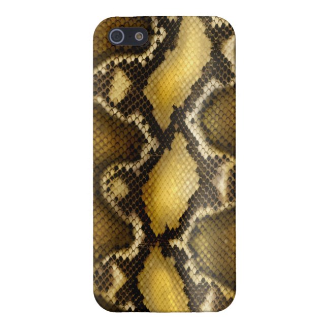 Python Snake Skin iPhone Case (Back)