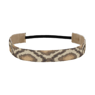 Python snake skin pattern 2 athletic headband