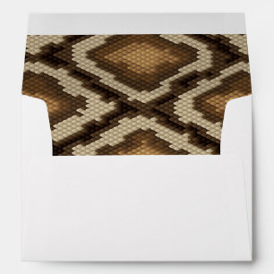 Python snake skin pattern 2 envelope