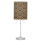 Python snake skin pattern 2 table lamp (Front)