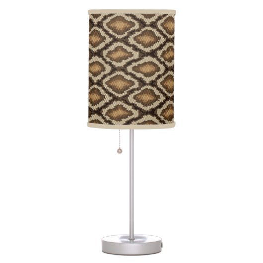 Python snake skin pattern 2 table lamp (Right)