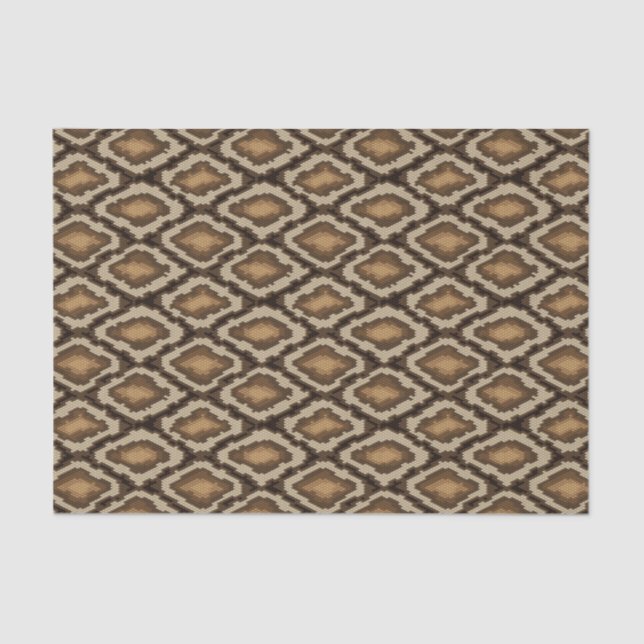 Python snake skin pattern 2 tissue paper (Front)