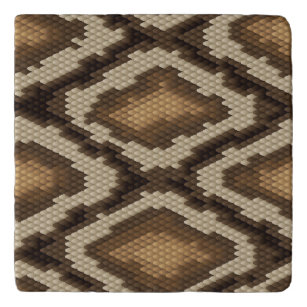 brown snake skin pattern, leggings