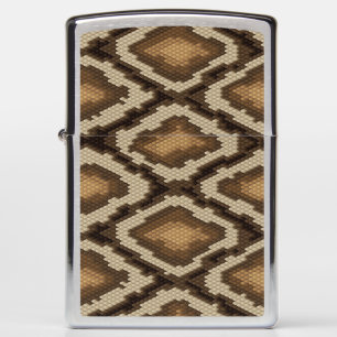 Python snake skin pattern 2 zippo lighter