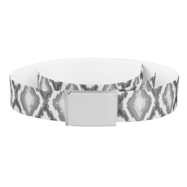 Python snake skin pattern belt (Coil)
