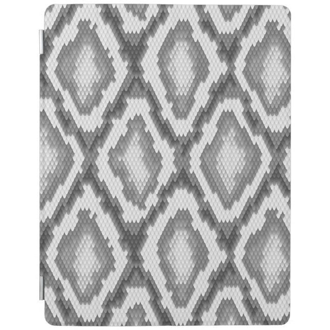 Python snake skin pattern iPad smart cover (Front)