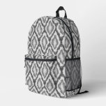 Python snake skin pattern printed backpack