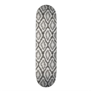 Python snake skin pattern skateboard deck