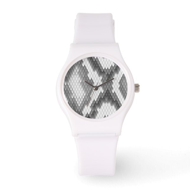 Python snake skin pattern watch (Front)