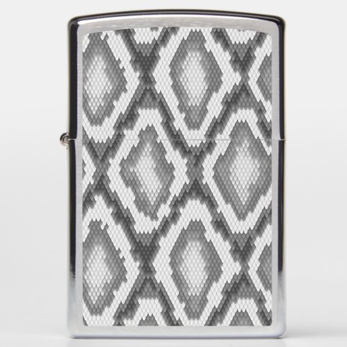 Python snake skin pattern zippo lighter