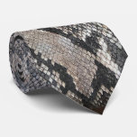  Python Snake Skin - Rich Elegant Luxury Fashion Neck Tie