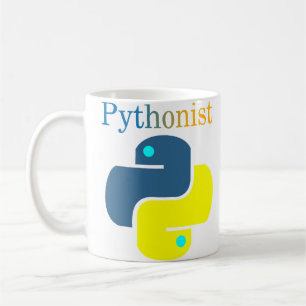 Pythonist coffee mug