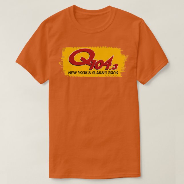 Q1043 New Yorks Rock T-Shirt (Design Front)
