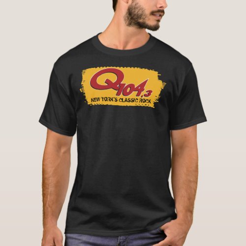 Q1043 _ New Yorkx27s Classic Rock Classic T_Shi T_Shirt