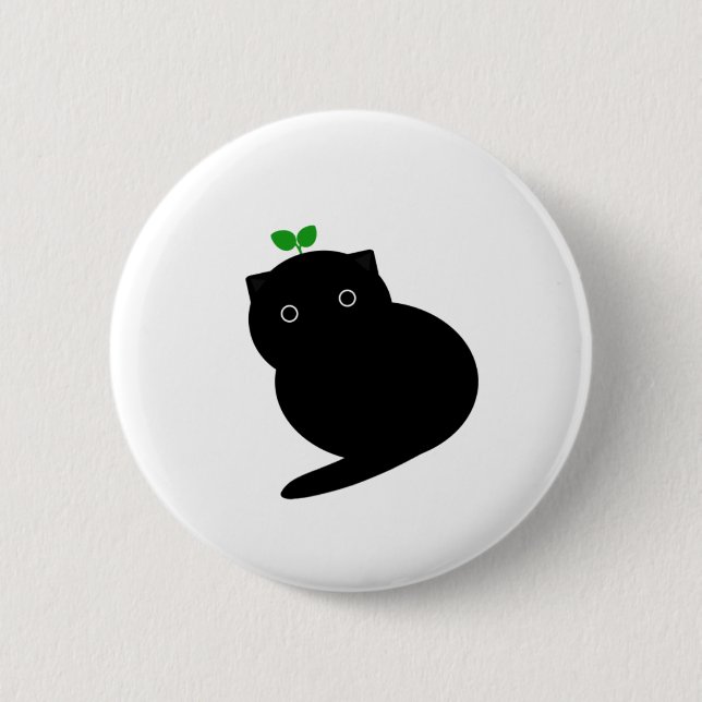 Q Cat Button (Front)
