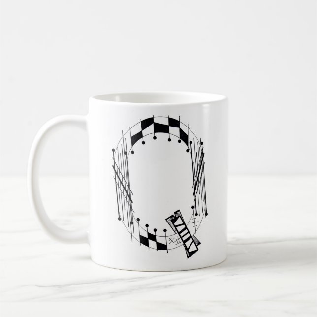 "Q" Coffee Mug (Left)