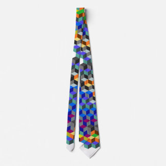Q Cubes Neck Tie