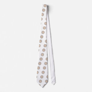 “Q” Eye Test Letter Neck Tie
