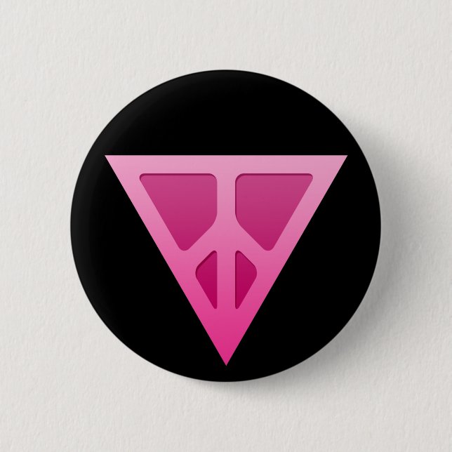 Q-Peace Triangle Round Button (Front)