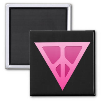 Q-Peace Triangle Square Magnet
