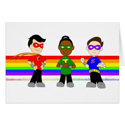 Q-Squad: Blank Note Cards (Front Horizontal)