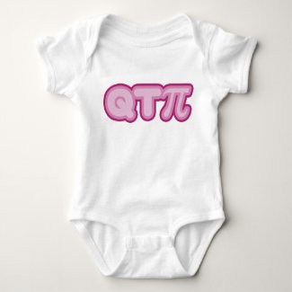 Q T Pi (pinks) Baby Bodysuit