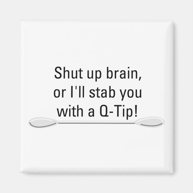 Q Tip Magnet (Front)