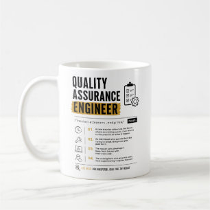 QA Engineer software tester quality assurance Coffee Mug