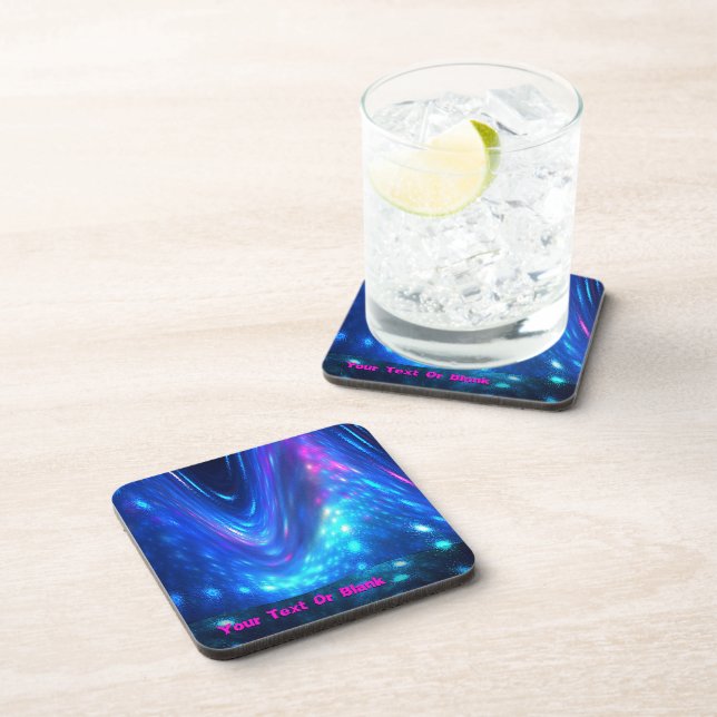 Qaanaaq - Northern Lights Beverage Coaster (Right Side)