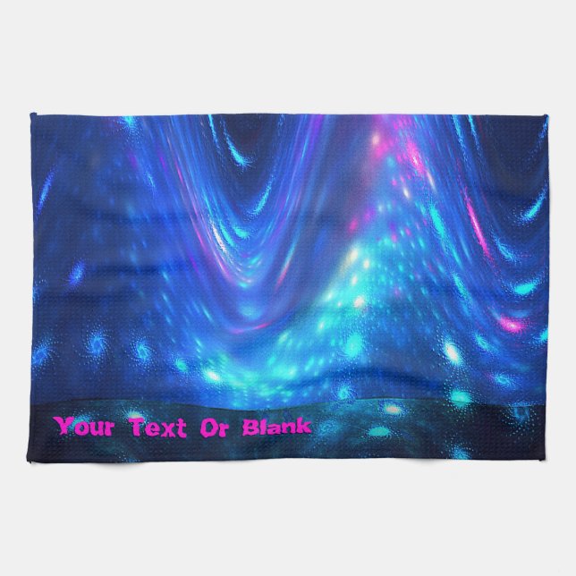 Qaanaaq - Northern Lights Kitchen Towel (Horizontal)