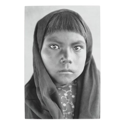 Qahatika Child 1907 Metal Print