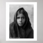 Qahatika Girl By Edward S. Curtis 16 X 20 Poster at Zazzle