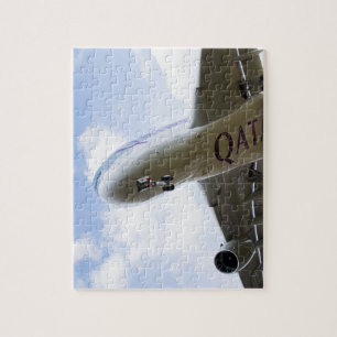 Qatar Airlines Airbus A380 Jigsaw Puzzle