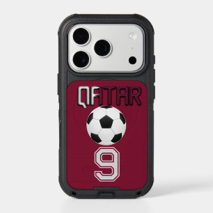 Qatar Al-Anabi Fan: Achempong Personalized Maroon iPhone 17 Pro Case