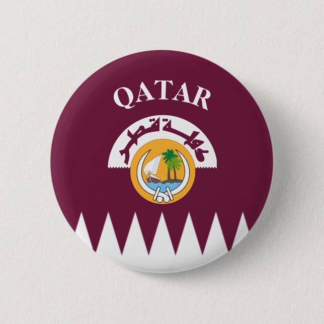 qatar arms button (Front)