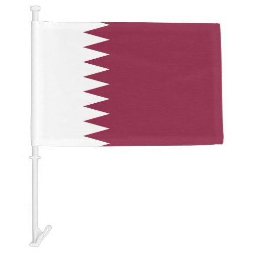 Qatar Car Flag