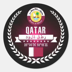 Qatar  Stickers  Zazzle