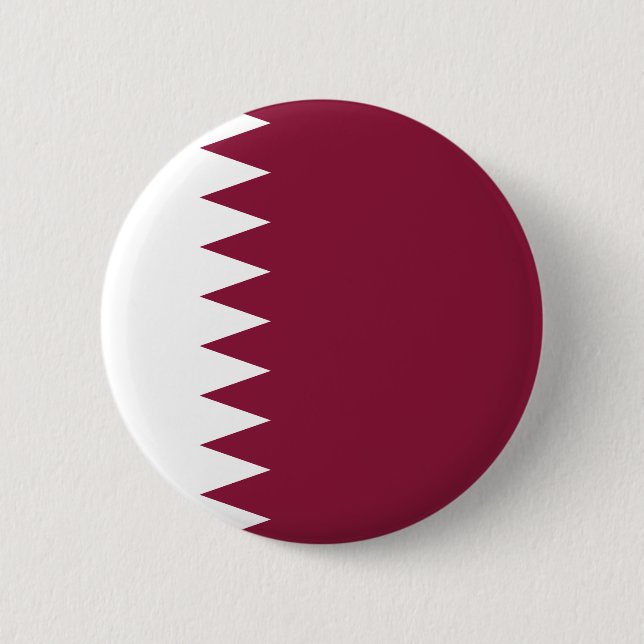 Qatar Flag Button (Front)