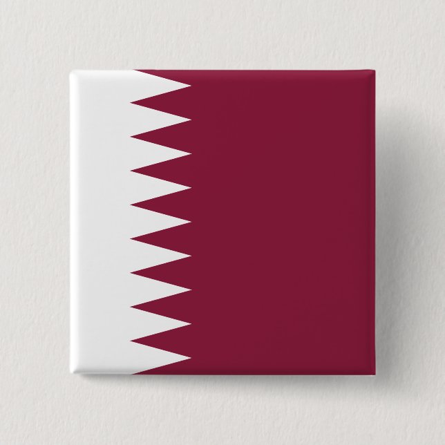 Qatar Flag Button (Front)