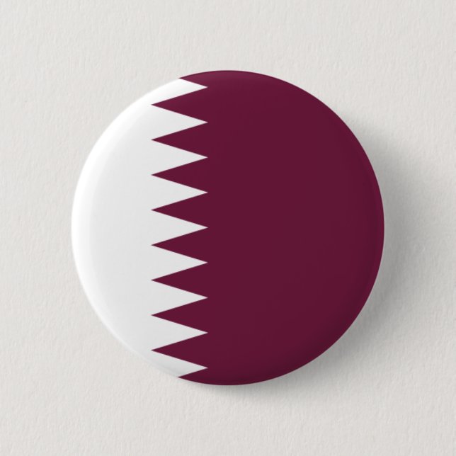 Qatar Flag Button (Front)