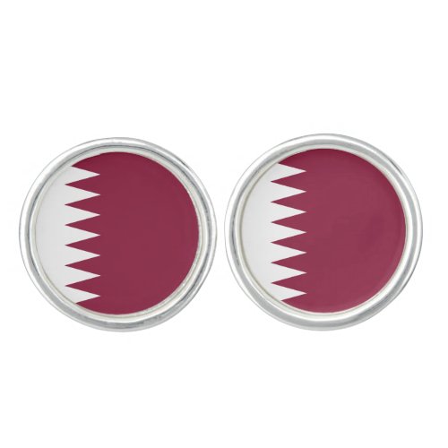 Qatar Flag Cufflinks